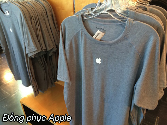 Áo Apple màu xám mang đến phong cách thanh lịch, nhã nhặn cho nhân viên Apple
