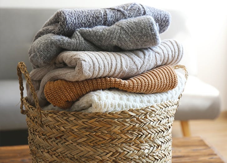 Cashmere được đan từ sợi lông tự nhiên nguyên chất