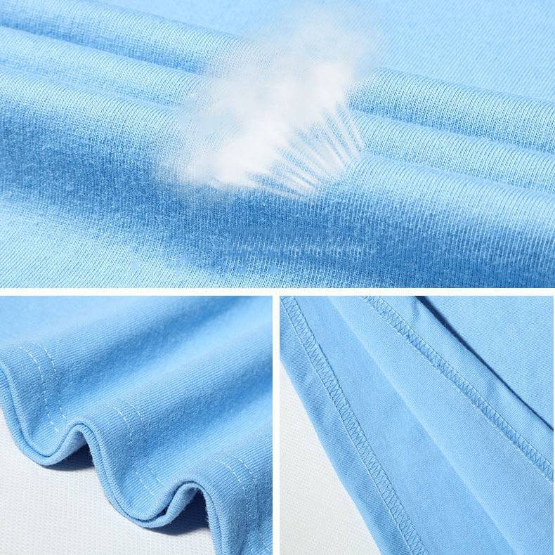 Chất vải cotton có ưu điểm thấm hút mồ hôi tốt nên tạo cảm giác thoải mái khi mặc  