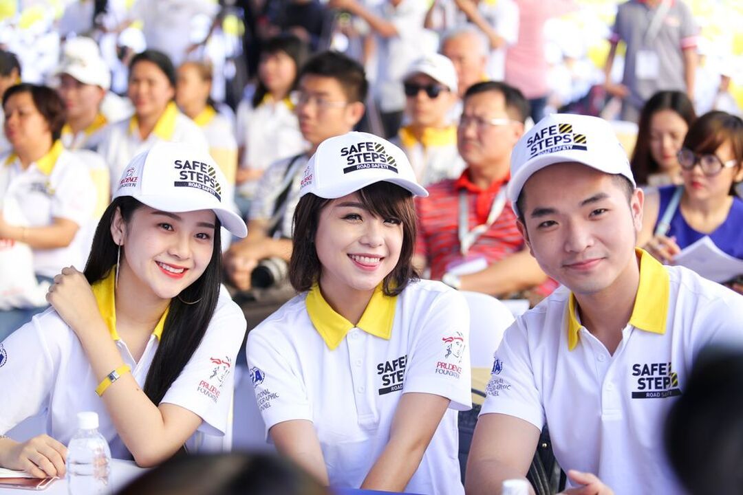 Đồng phục mũ sự kiện do Minh Thuận sản xuất