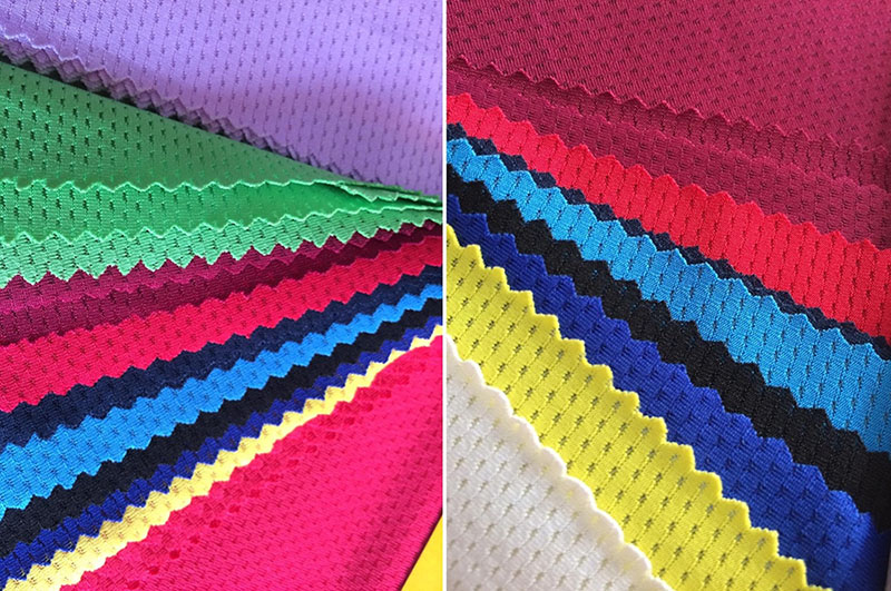 Màu sắc của vải thun mè rất đa dạng và phong phú