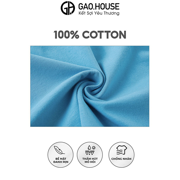 Vải cotton 100% may áo đồng phục thế giới di động