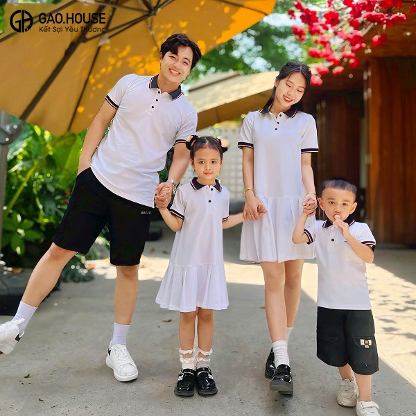 Áo váy gia đình đi biển maxi giá rẻ