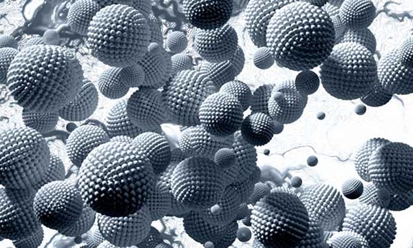 Các hạt nano trên vải nano