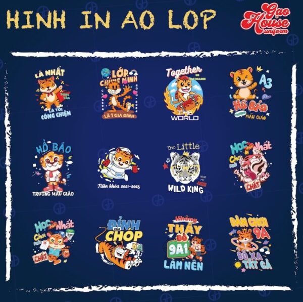 logo áo lớp đẹp