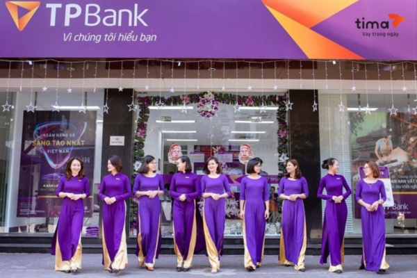 áo dài đồng phục tpbank