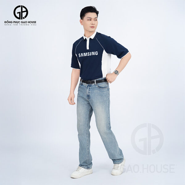 áo polo đồng phục samsung