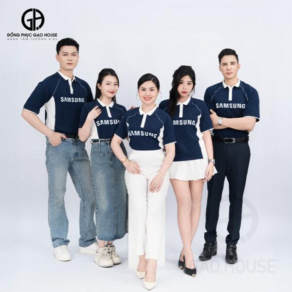áo thun đồng phục công ty samsung