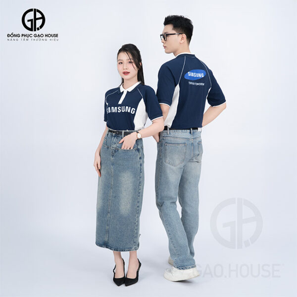 áo thun đồng phục samsung