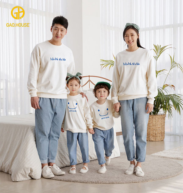 áo đồng phục gia đình mùa đông tại Hà Nam 