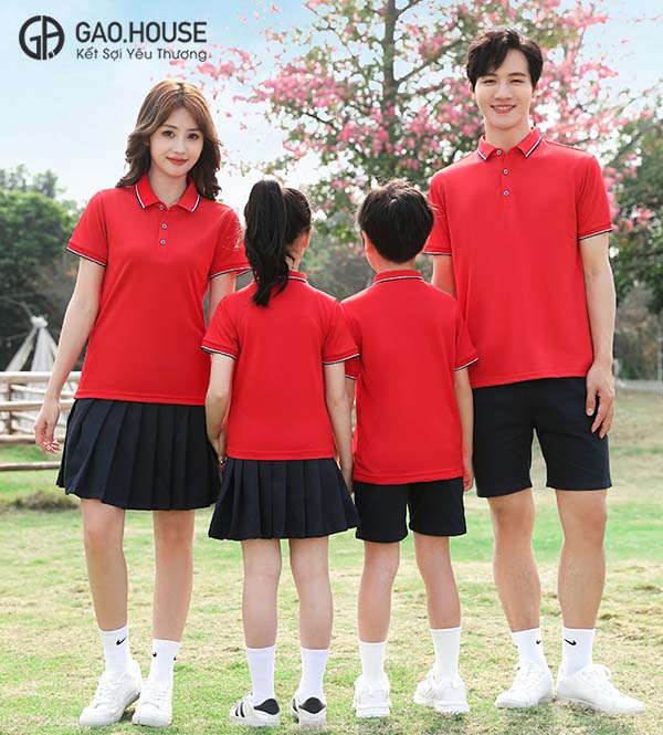 áo đồng phục gia đình tại hà nội