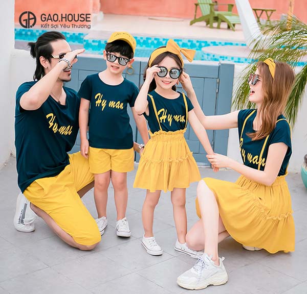 áo đồng phục gia đình tại Vĩnh Phúc 