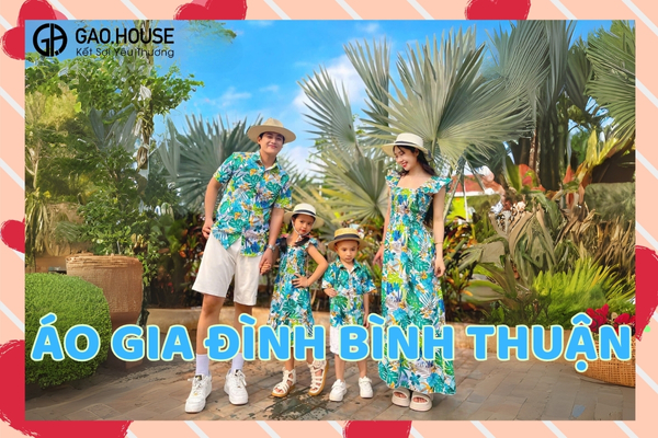 áo gia đình ở Bình Thuận