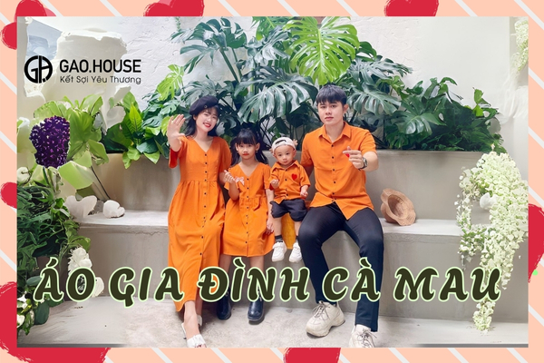 áo gia đình tại Cà Mau