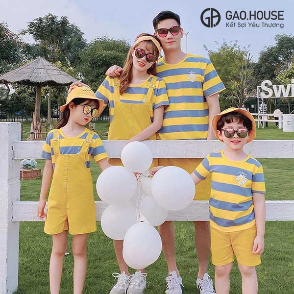 áo phông gia đình cổ tròn tại tuyên quang
