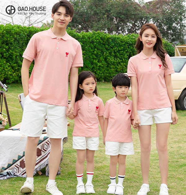 áo polo đồng phục gia đình Ninh Bình 