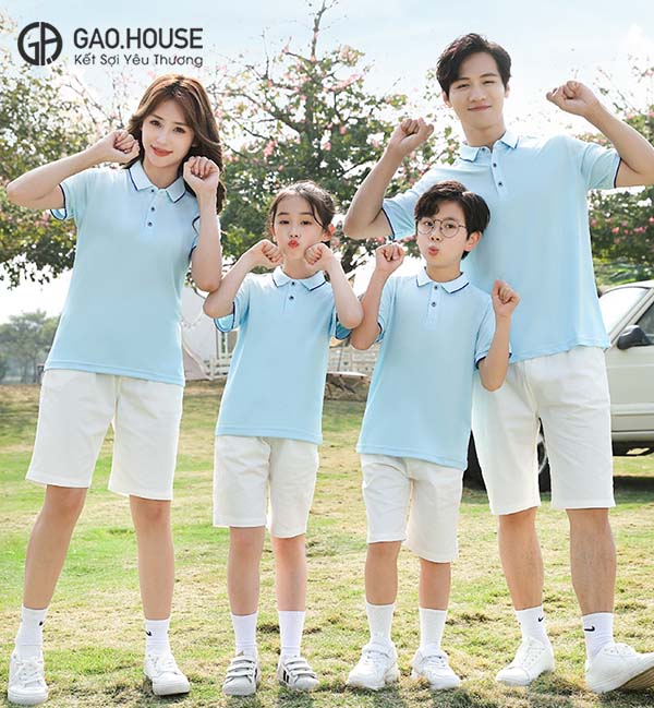 áo polo đồng phục gia đình tại Nam Định