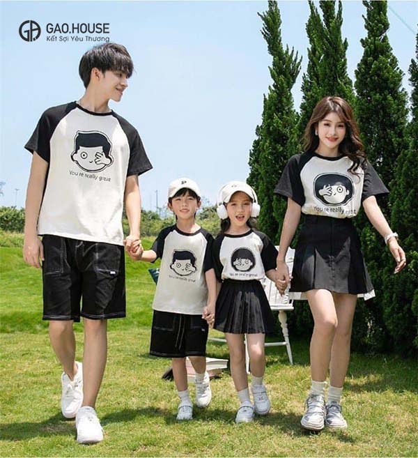 đặt may áo gia đình tại quảng ninh