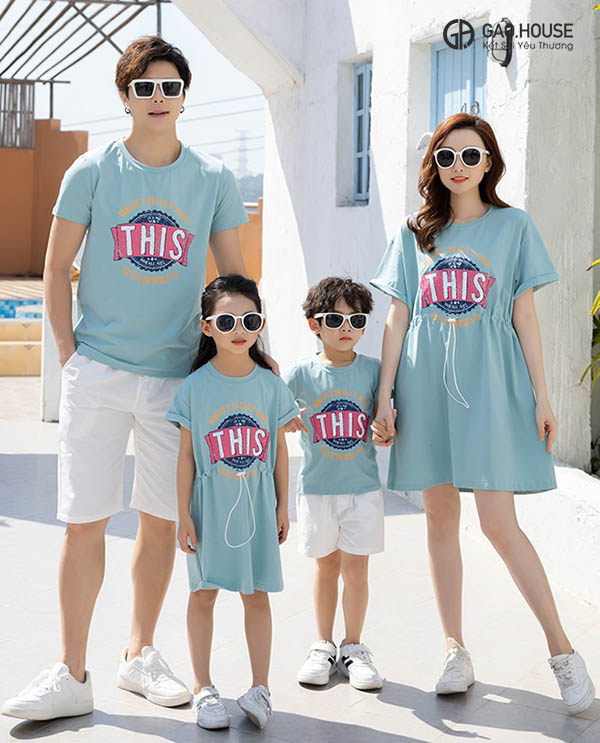đặt may đồng phục gia đình bình thuận giá rẻ
