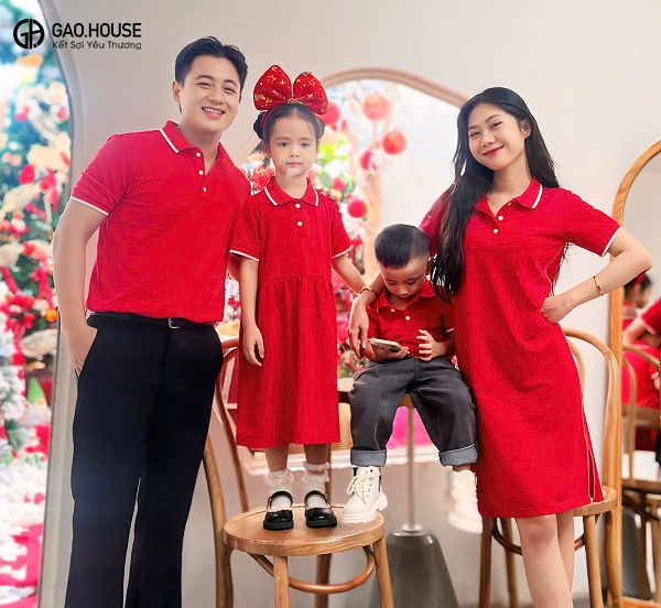 địa chỉ may áo đồng phục gia đình tại hà nam