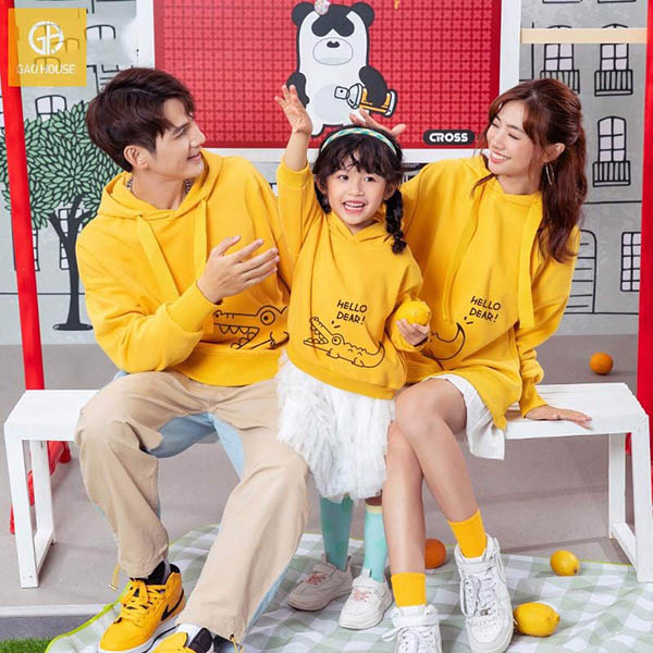 đồng phục gia đình mùa đông hà nội