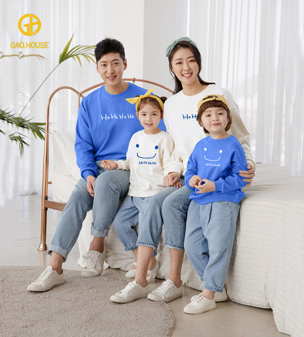 đồng phục gia đình mùa đông tại Vĩnh Phúc