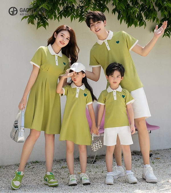 in áo đồng phục gia đình Ninh Bình giá rẻ