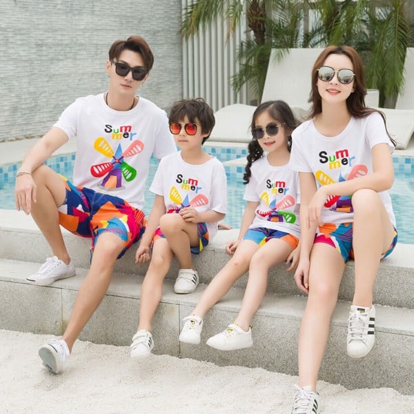 mẫu áo gia đình đi biển ở Tây Ninh 
