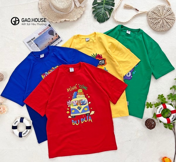 may áo đồng phục gia đình tại Hòa Bình