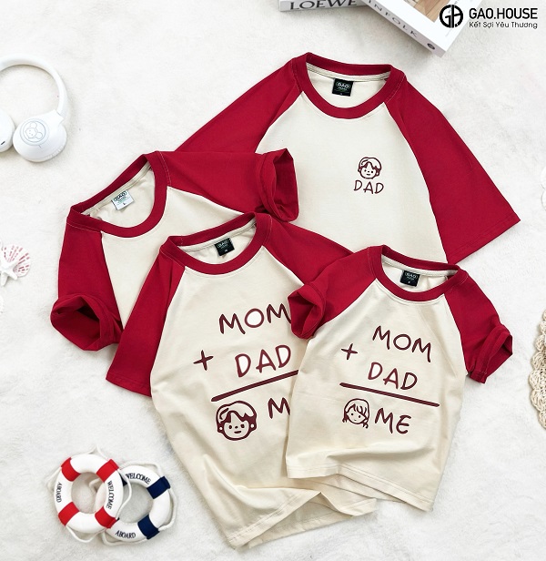 may áo đồng phục gia đình tại Ninh Thuận