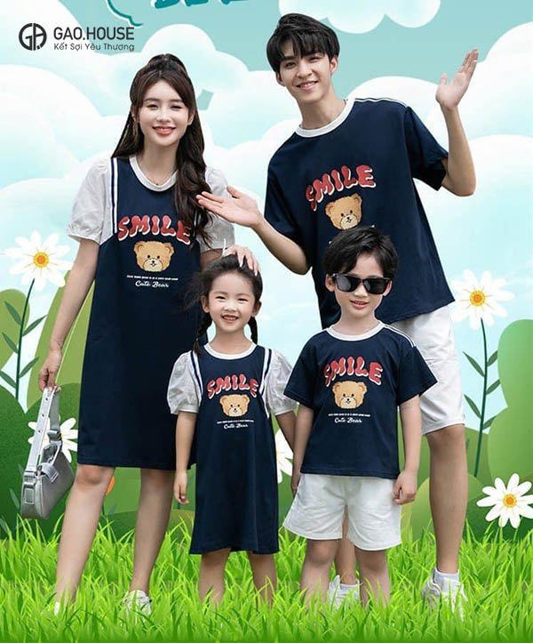 may áo gia đình ở bắc giang giá rẻ