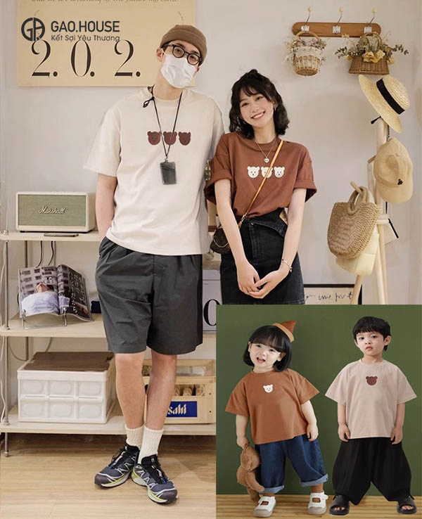 shop bán quần áo gia đình tại Hải Dương