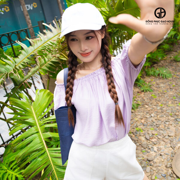Mua áo nhóm đũi tím đẹp