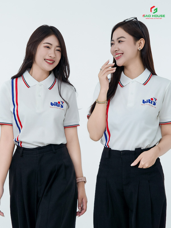 Đồng Phục Doanh Nghiệp Biti’s Màu Trắng