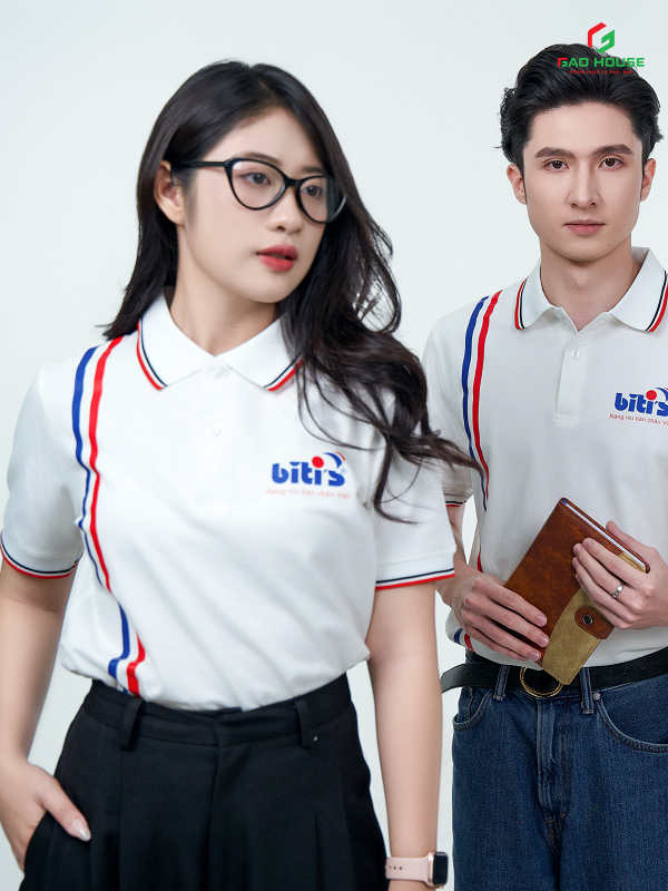 Đồng Phục Doanh Nghiệp Biti’s Màu Trắng