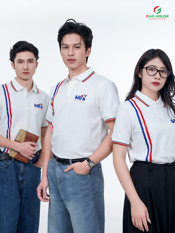 Đồng Phục Doanh Nghiệp Biti’s Màu Trắng