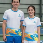Áo Đồng Phục 3D Thể Thao Màu Trắng