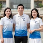 Áo Họp Lớp 15 Năm Màu Trắng Xanh