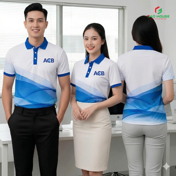 áo polo đồng phục acb