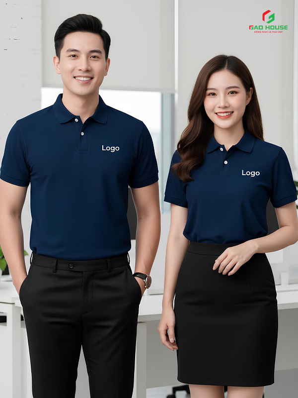 Đồng Phục Doanh Nghiệp Màu Xanh Than