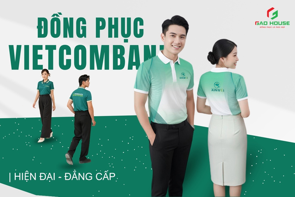 Đồng phục Vietcombank Sắc Xanh Bản Lĩnh, Đẳng Cấp, Hiện Đại