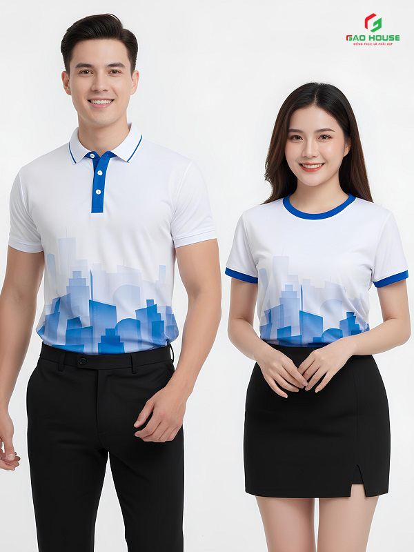 Áo phông đồng phục ngân hàng