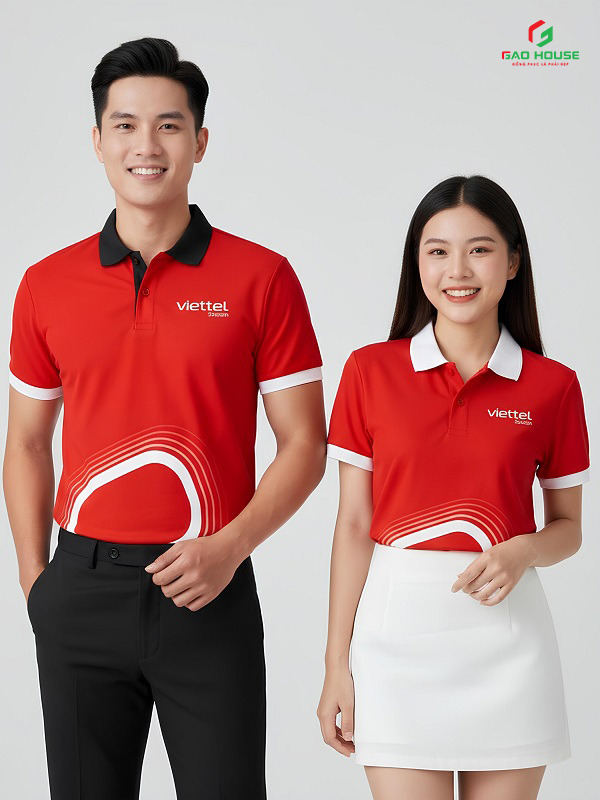 áo polo đồng phục ngân hàng
