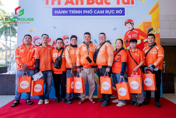 áo polo đồng phục shopeefood