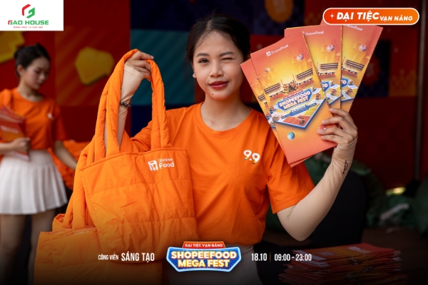 Áo Shopeefood mới
