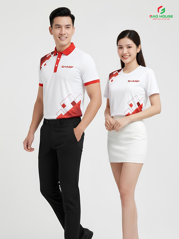 áo thun đồng phục ngân hàng