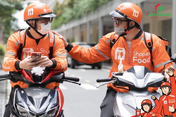 đặt đồng phục Shopeefood