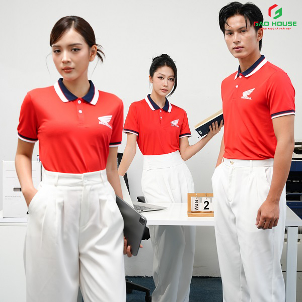mẫu áo đồng phục công ty đẹp