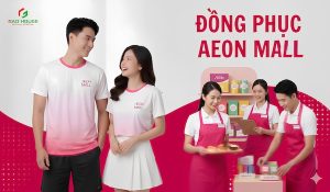 Đồng Phục AEON Mall Màu Hồng Đẹp, Đẳng Cấp Chuyên Nghiệp