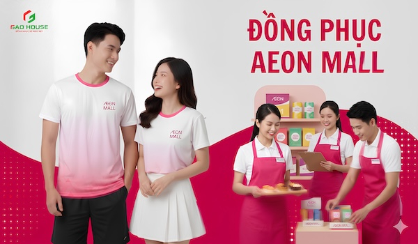 Áo đồng phục Aeon Mall